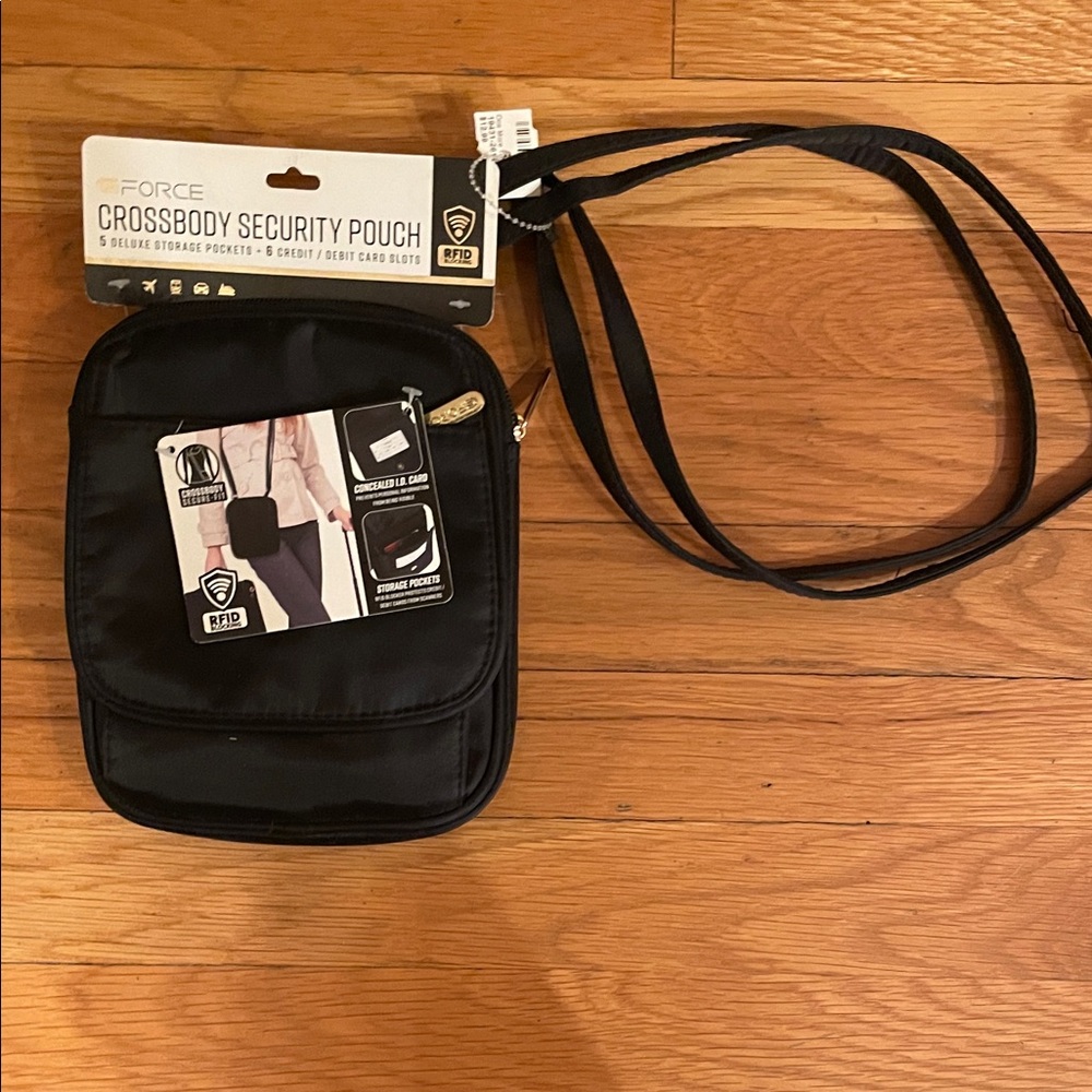 NWT GForce Crossbody Security Bag